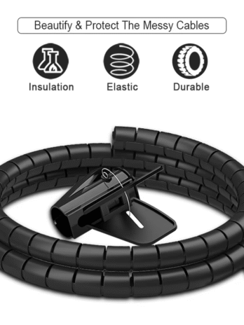 Flexible Spiral Cable Organizer