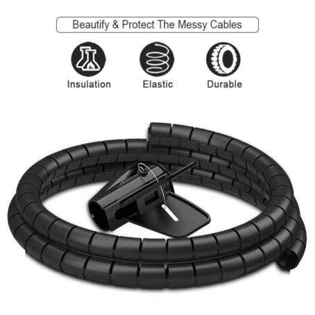 Flexible Spiral Cable Organizer - Image 2
