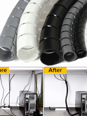 Flexible Spiral Cable Organizer
